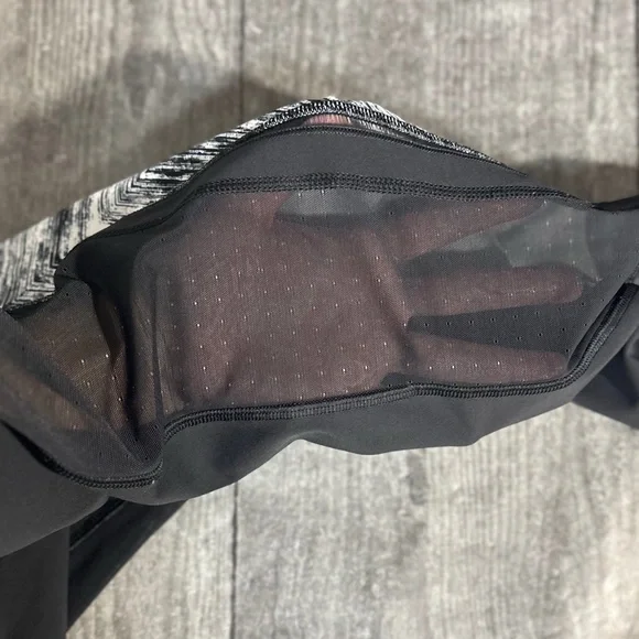 ⭐️Lululemon Hot To Street Crop in Heat Wave White Black / Black [783] - Picture 5 of 9